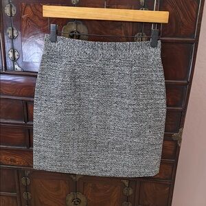 Gray textured wool blend Proenza Schouler Women's mini Skirt